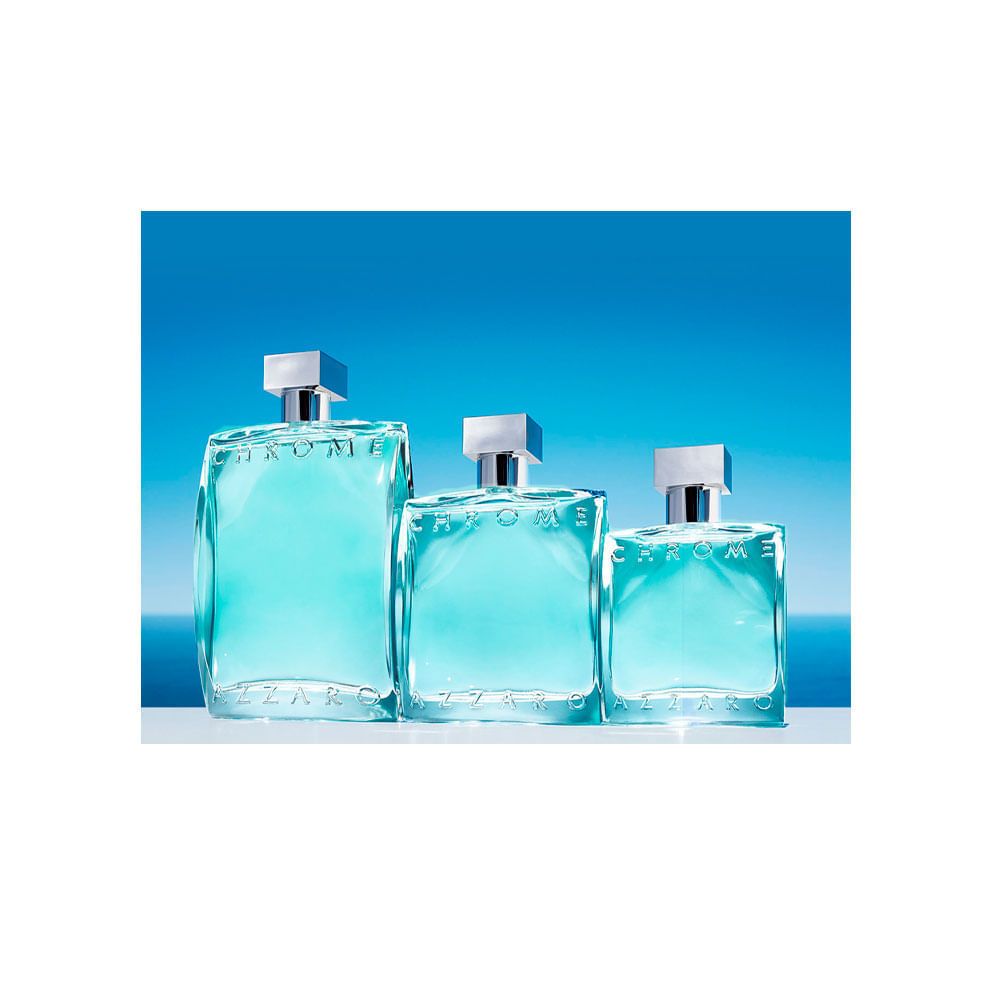 Perfume Masculino Azzaro Chrome Eau De Toilette 200ml