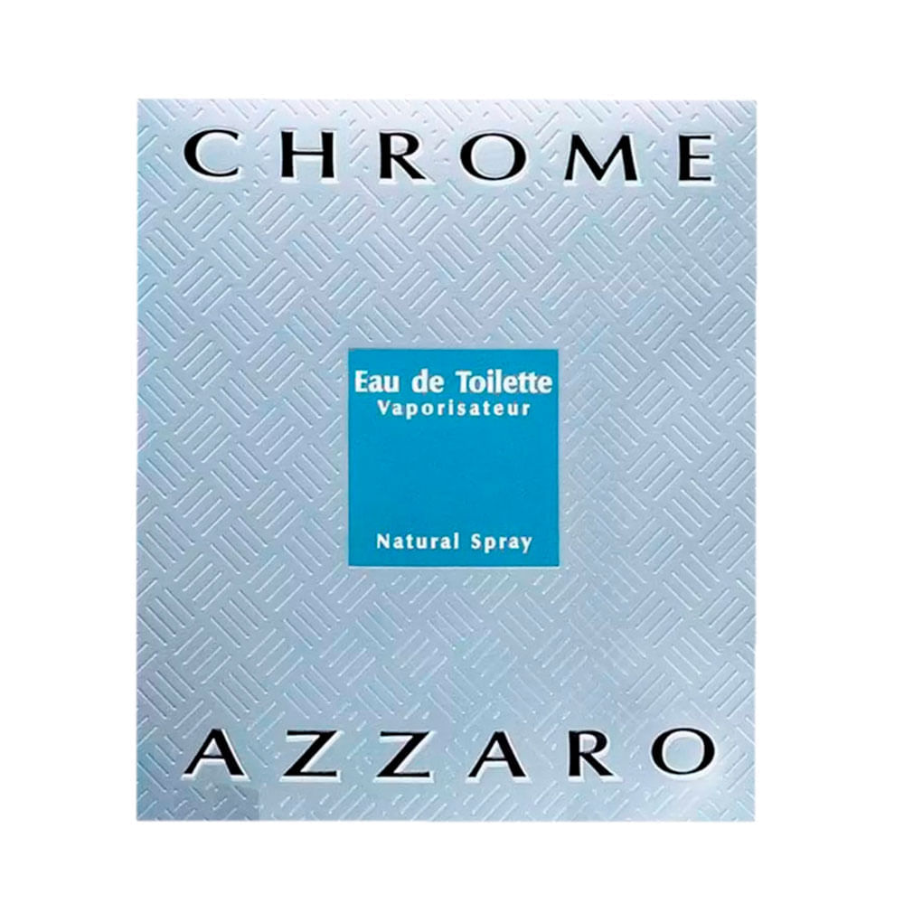 Perfume Masculino Azzaro Chrome Eau De Toilette 50ml