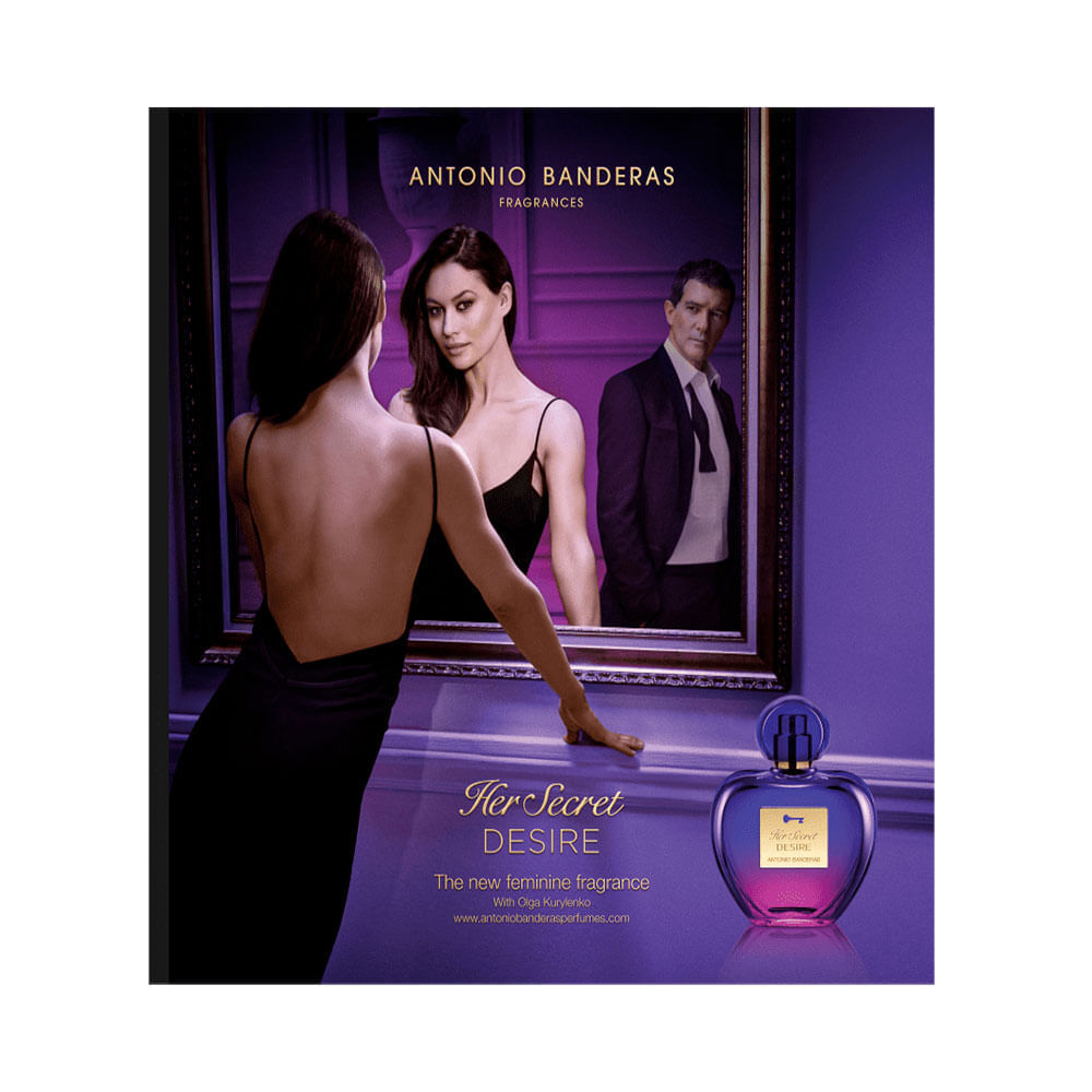 Antonio Banderas Her Secret Desire Eau De Toilette Perfume Feminino 50ml