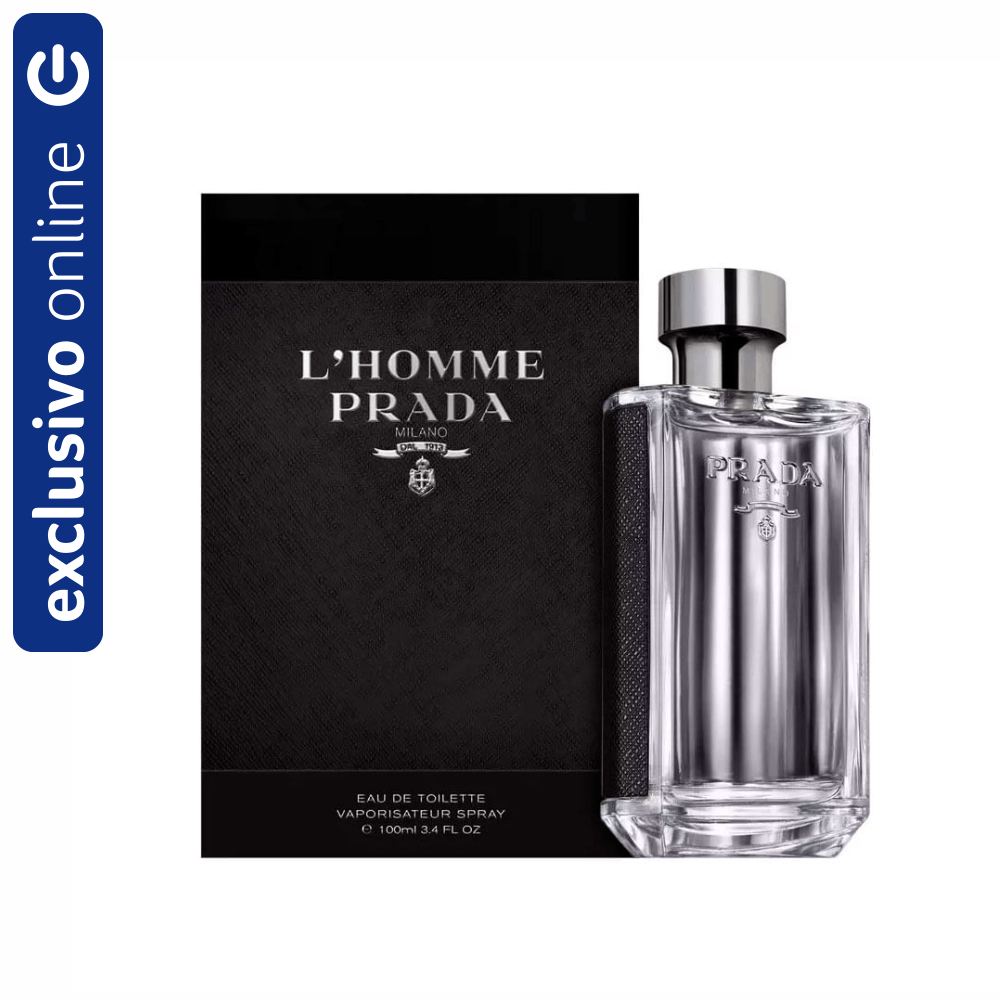 Prada L'Homme Eau De Toilette Perfume Masculino 100Ml