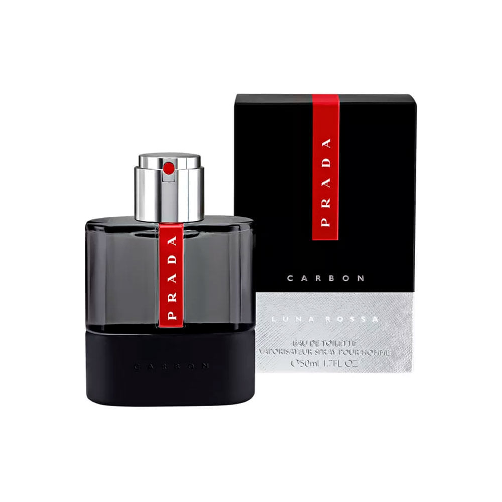 Prada Luna Rossa Carbon Eau de Toilette Perfume Masculino 50Ml