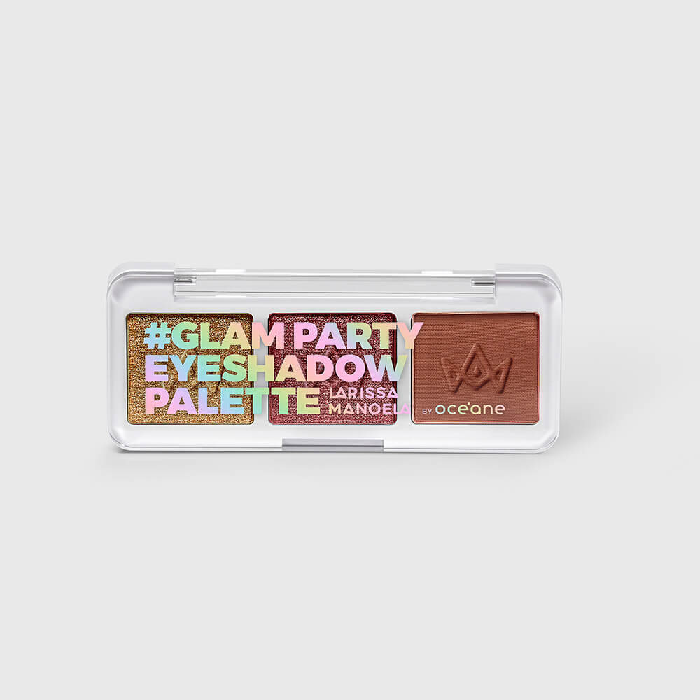 Paleta De Sombras Larissa Manoela By Océane Glam Party Eyeshadow 4,4g