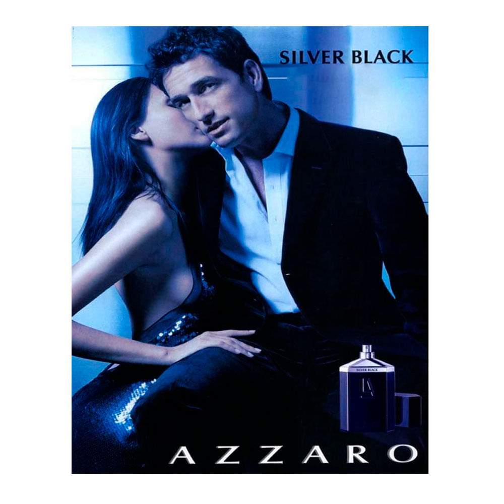 Azzaro Silver Black Pour Homme Eau De Toilette Perfume Masculino 100Ml