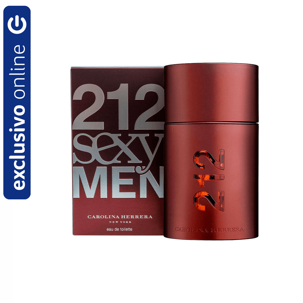 Carolina Herrera 212 Sexy Men Eau De Toilette Perfume Masculino 50Ml