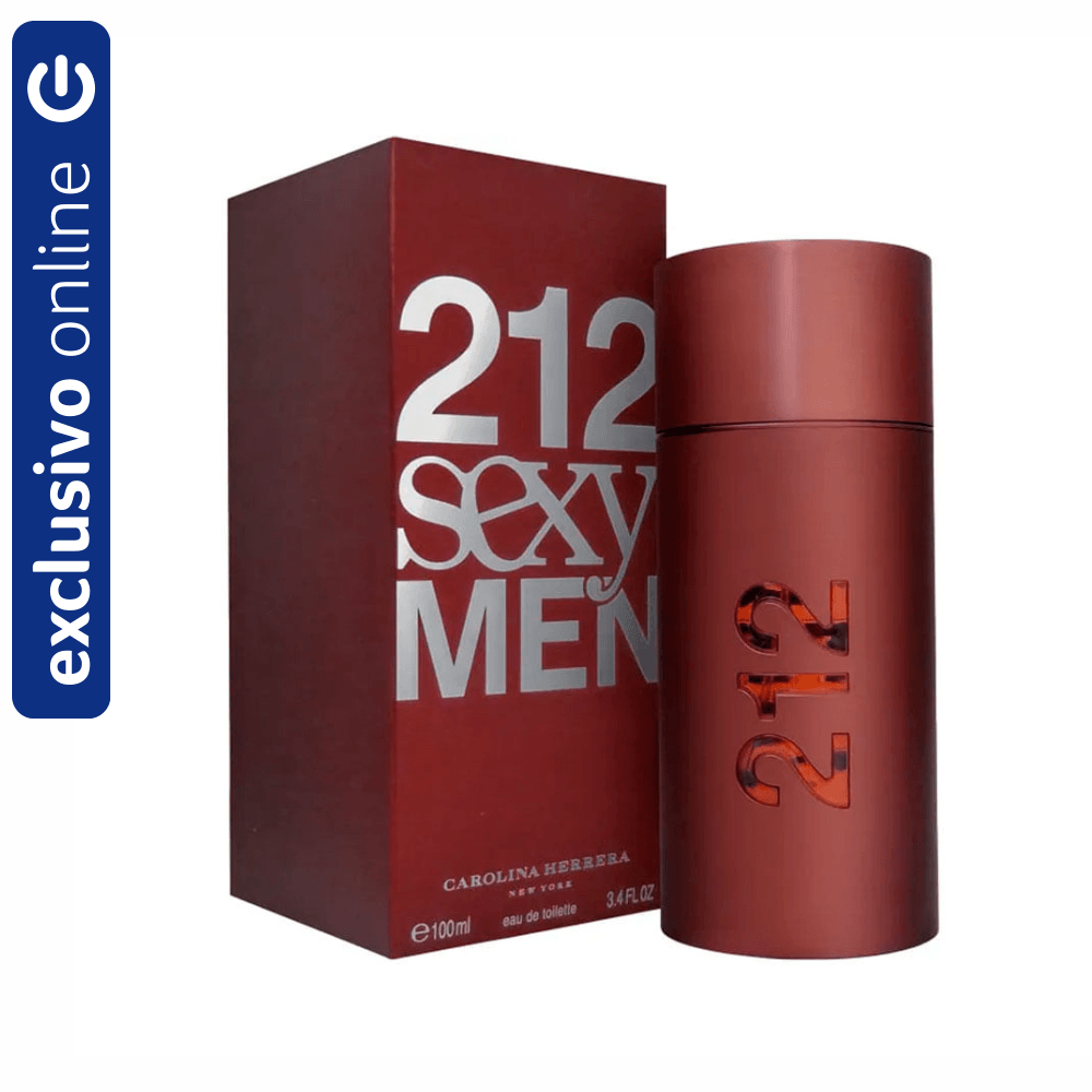 Carolina Herrera 212 Sexy Men Eau De Toilette Perfume Masculino 100Ml