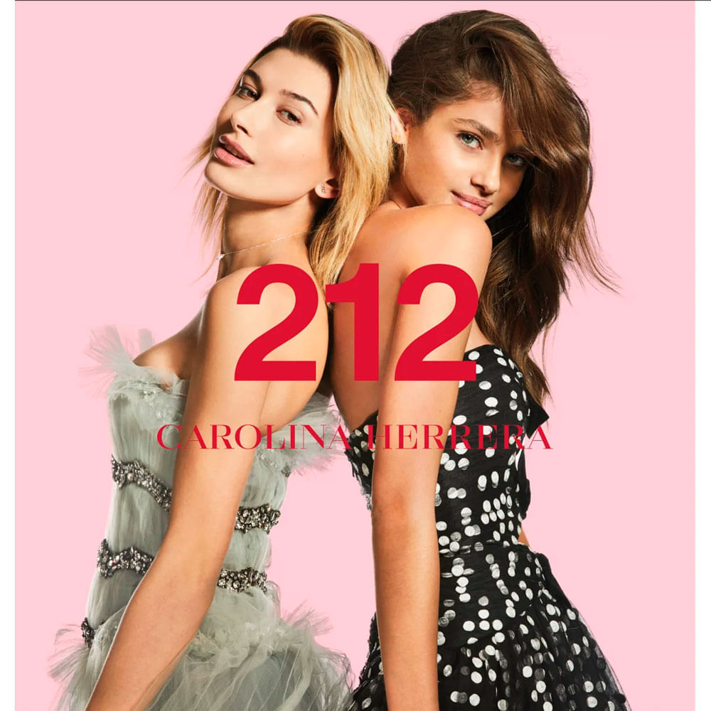 Carolina Herrera 212 Vip Rosé Hair Mist Perfume Para Cabelo 30Ml
