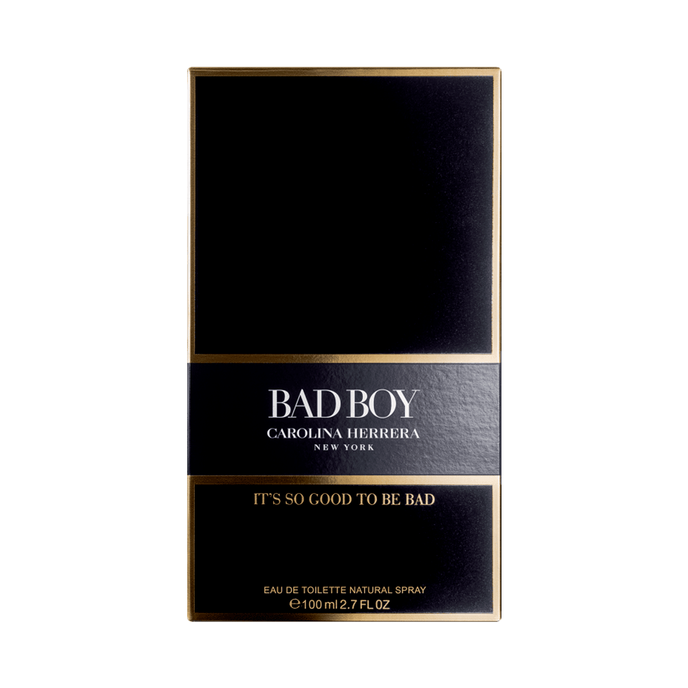 Perfume Masculino Bad Boy Carolina Herrera Eau De Toilette 100ml
