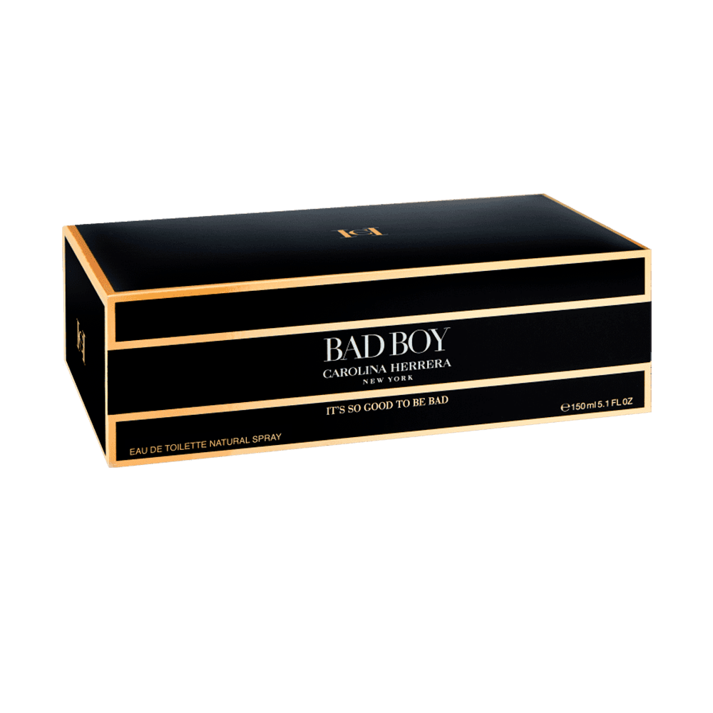Perfume Masculino Bad Boy Carolina Herrera Eau De Toilette 150ml
