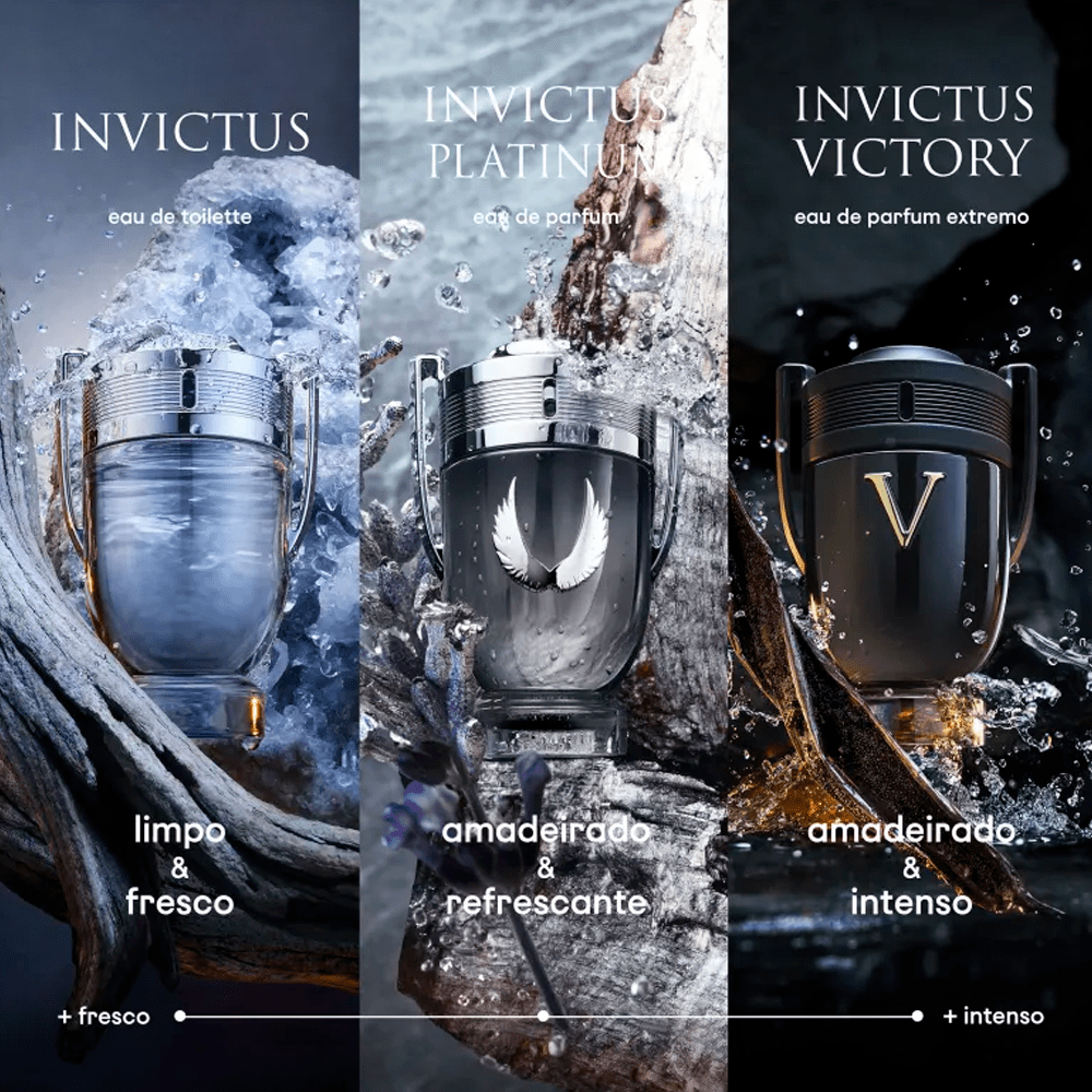 Paco Rabanne Invictus Platinum Eau de Parfum Perfume Masculino 50ml