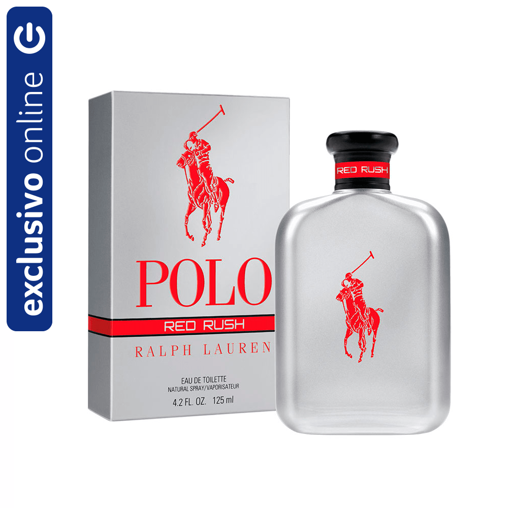 Ralph Lauren Polo Red Rush Eau de Toilette Perfume Masculino 125 ml