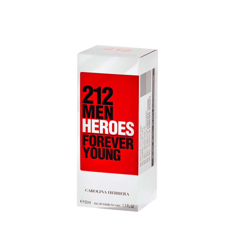 Perfume Masculino 212 Heroes Man Eau De Parfum Carolina Herrera 50ml