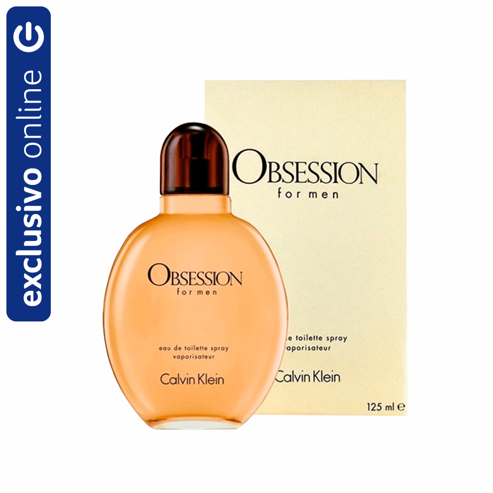 Calvin Klein Obsession For Men Eau De Toilette Perfume Masculino 125Ml -  PanVel Farmácias