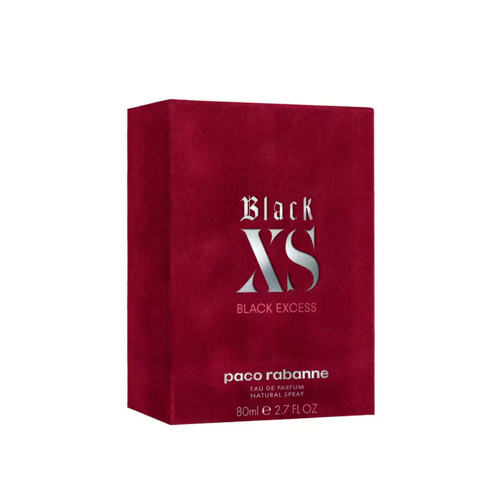 Paco Rabanne Black XS For Her Eau De Parfum Perfume Feminino 80Ml