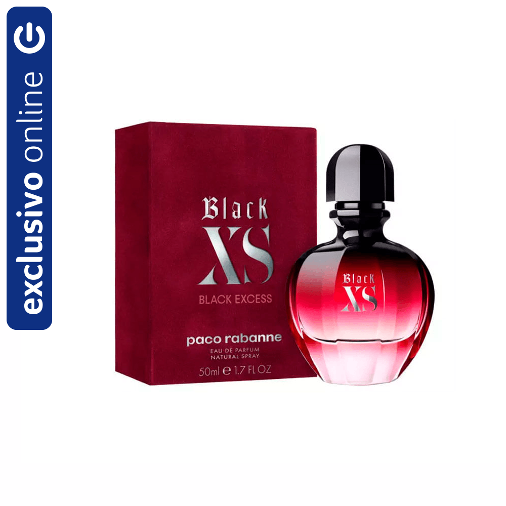 Paco Rabanne Black Xs For Her Eau De Parfum Perfume Feminino 50ml