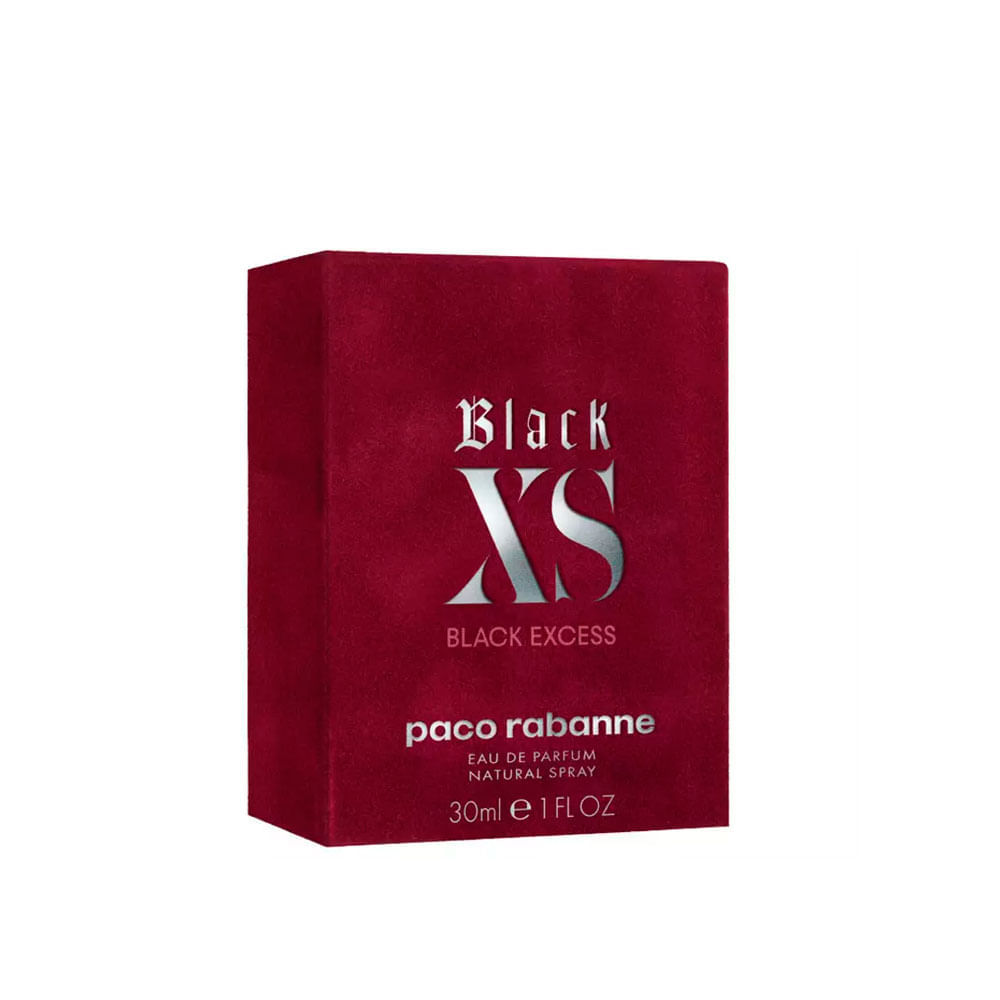Paco Rabanne Black Xs For Her Eau De Parfum Perfume Feminino 30ml