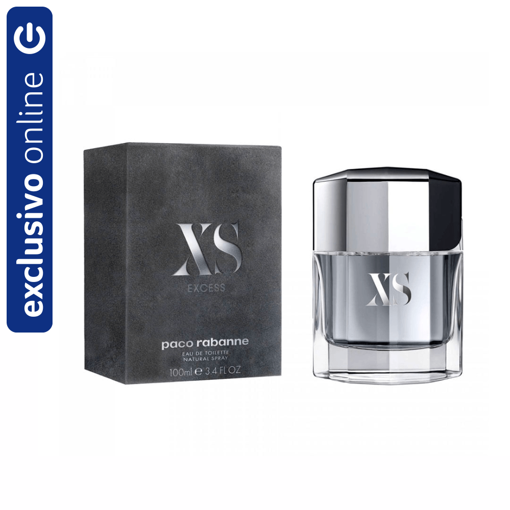 Paco Rabanne XS Eau De Toilette Perfume Masculino 100Ml