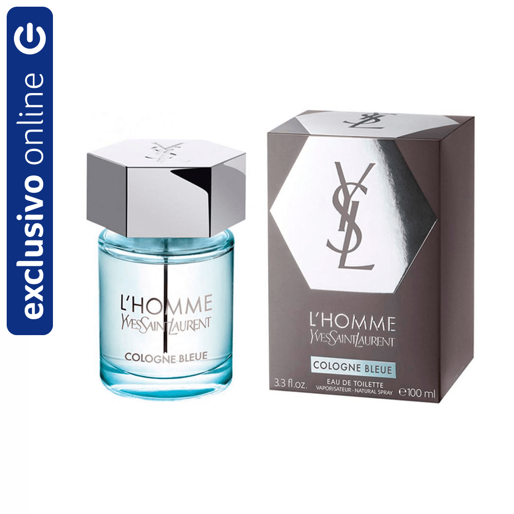 Yves Saint Laurent LHomme Cologne Bleue Eau De Toilette Perfume 100Ml