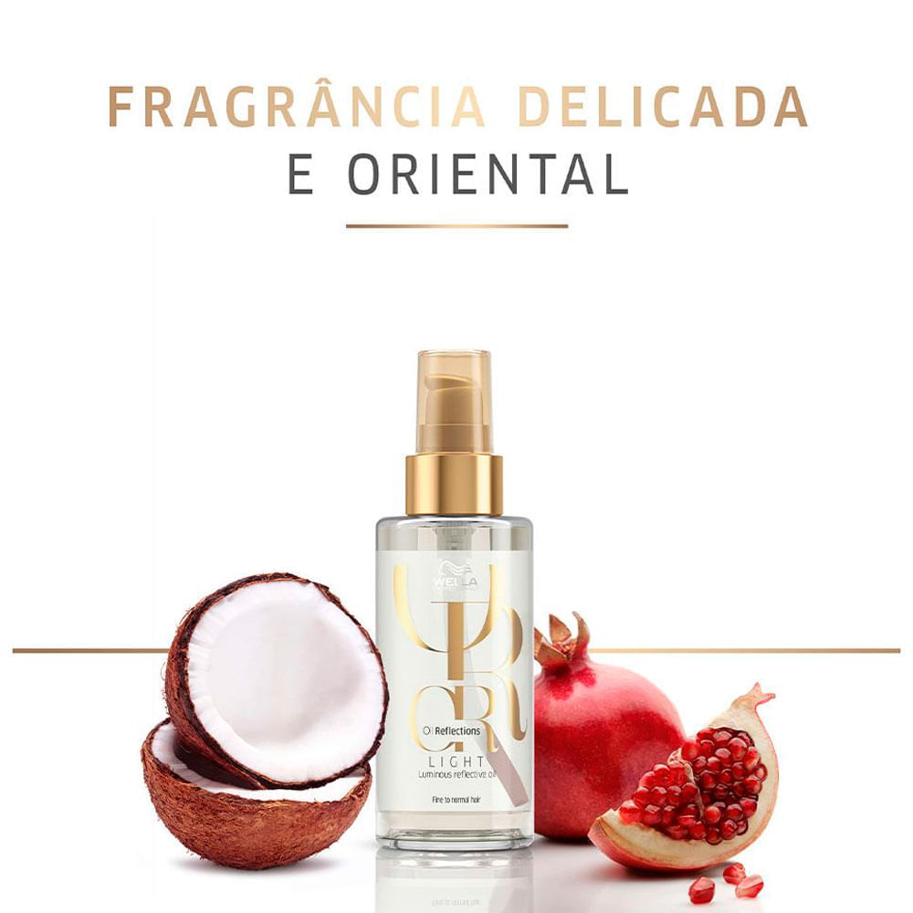Óleo Capilar Reflections Light Wella Professionals 100Ml