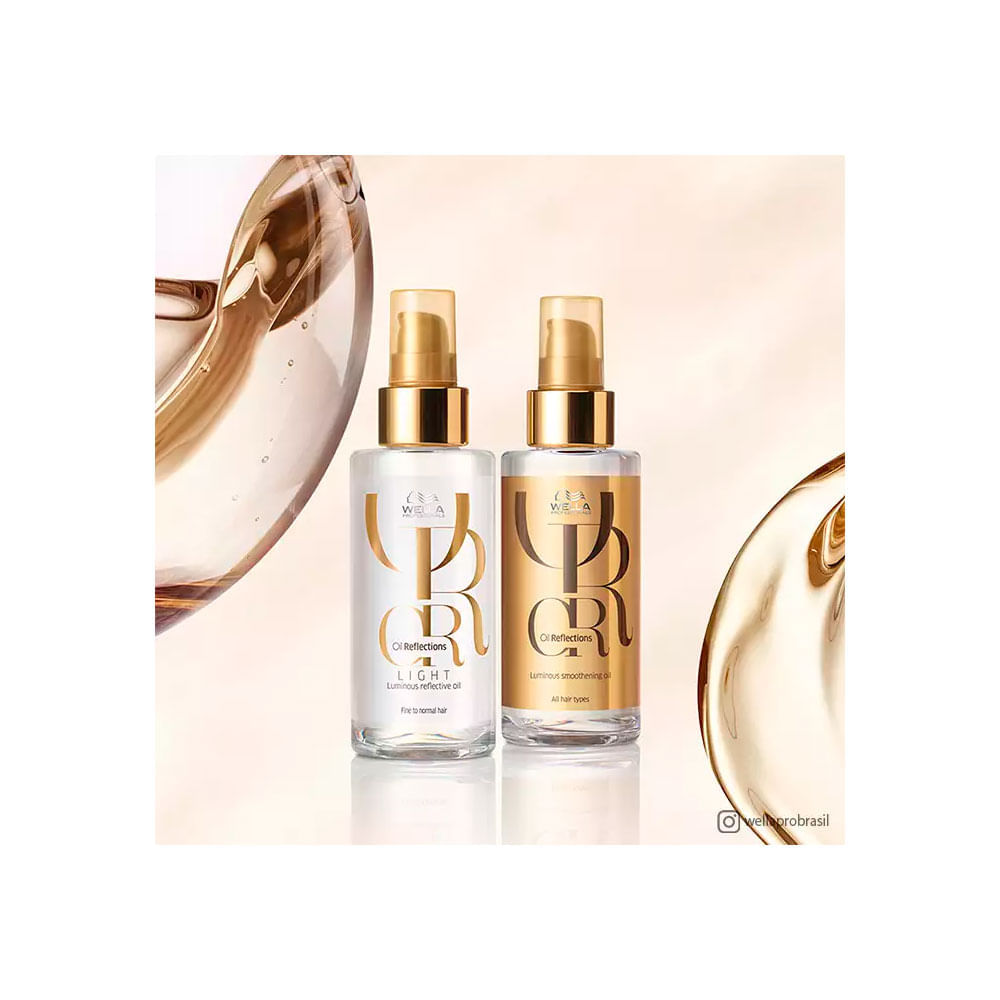 Óleo Capilar Reflections Light Wella Professionals 100Ml