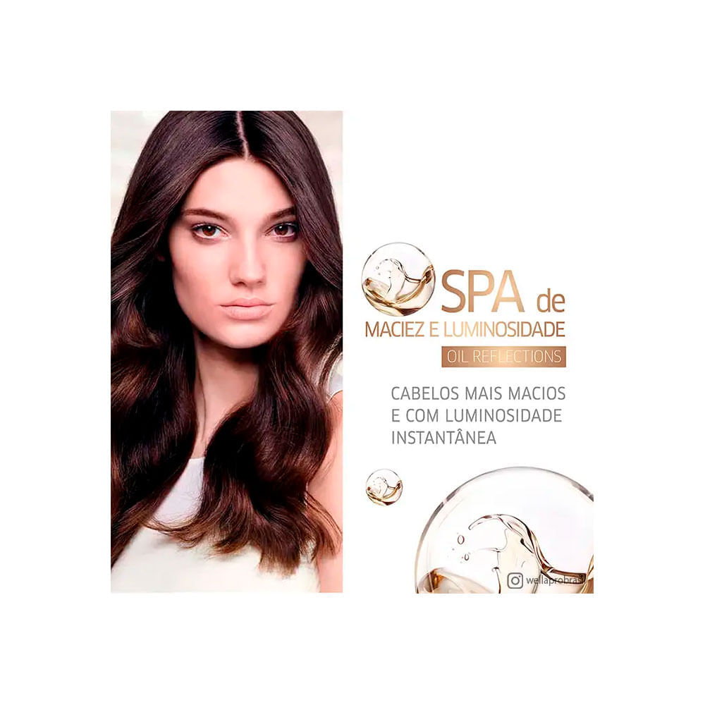 Máscara Capilar Oil Reflections Luminous Reboost Wella Professionals 500Ml