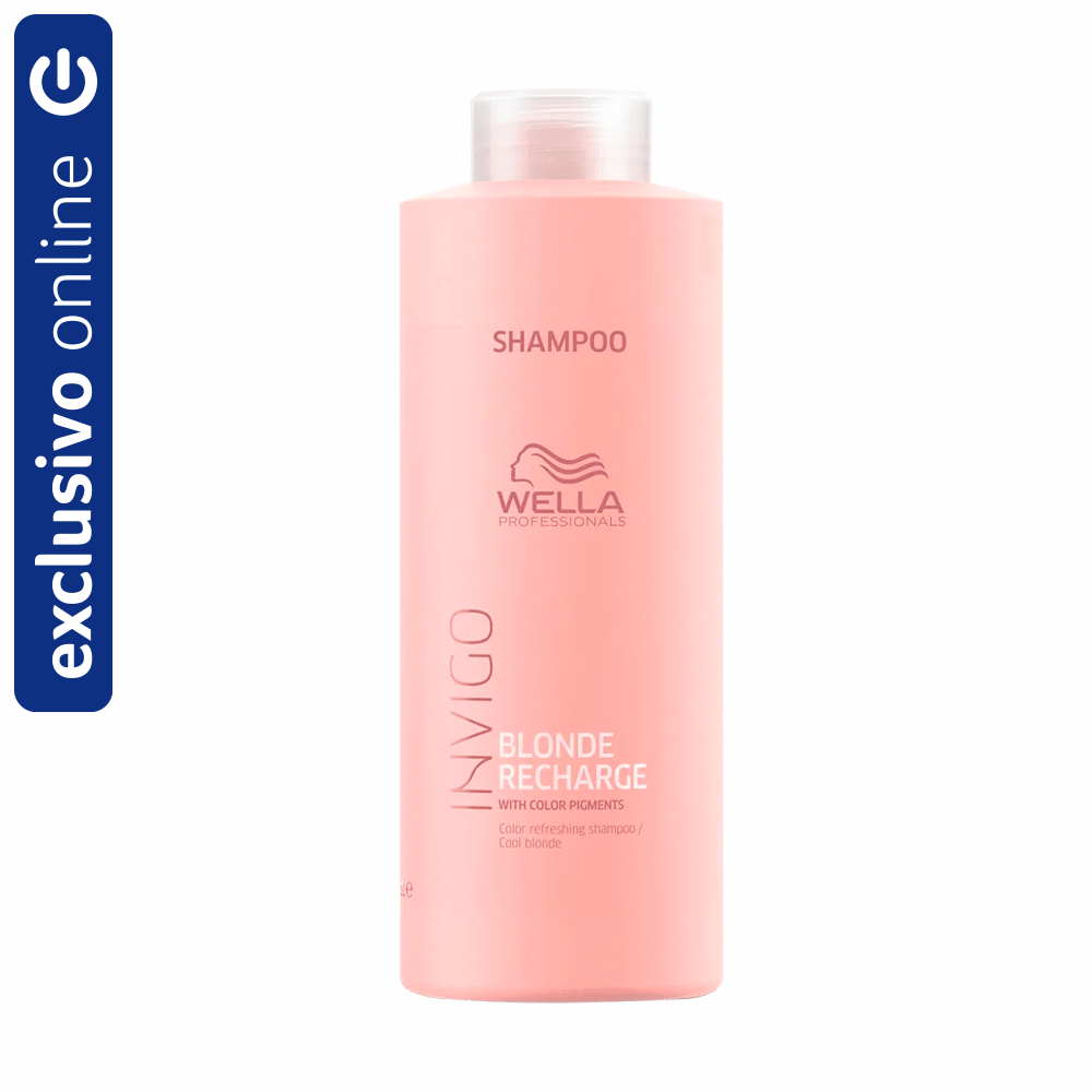 Shampoo Wella Professionals Recharge Cool Blonde 1000Ml