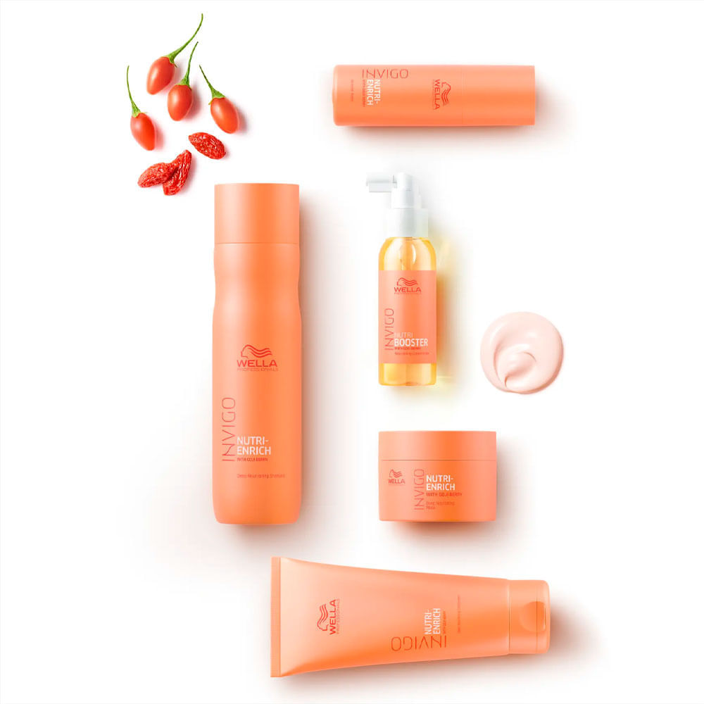 Máscara De Nutrição Wella Nutri-enrich Warming Express 150Ml