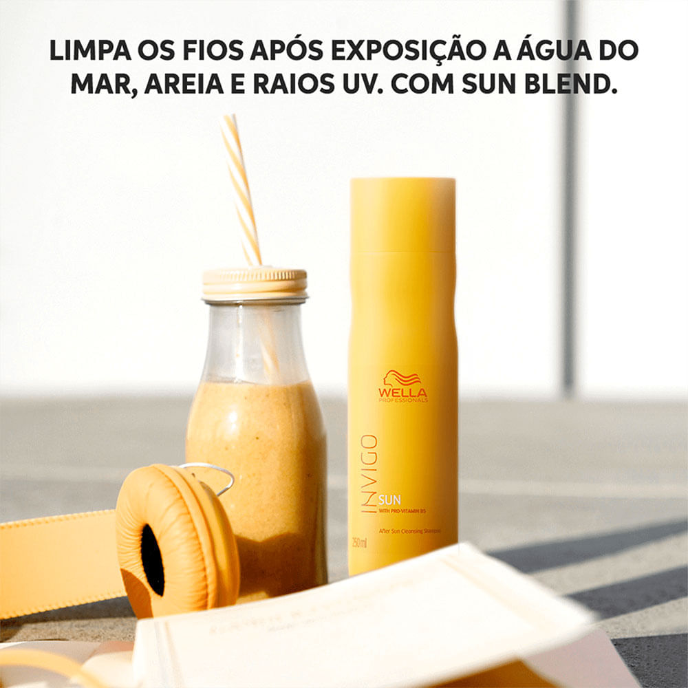Shampoo Wella Professionals Invigo Sun Pós Sol 250Ml