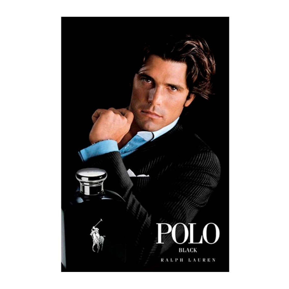 Ralph Lauren Polo Black Eau De Toilette Perfume Masculino 200Ml