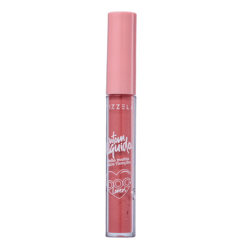 Batom Líquido Vizzela Dog Lovers Cor 13 Labrador 3,5g