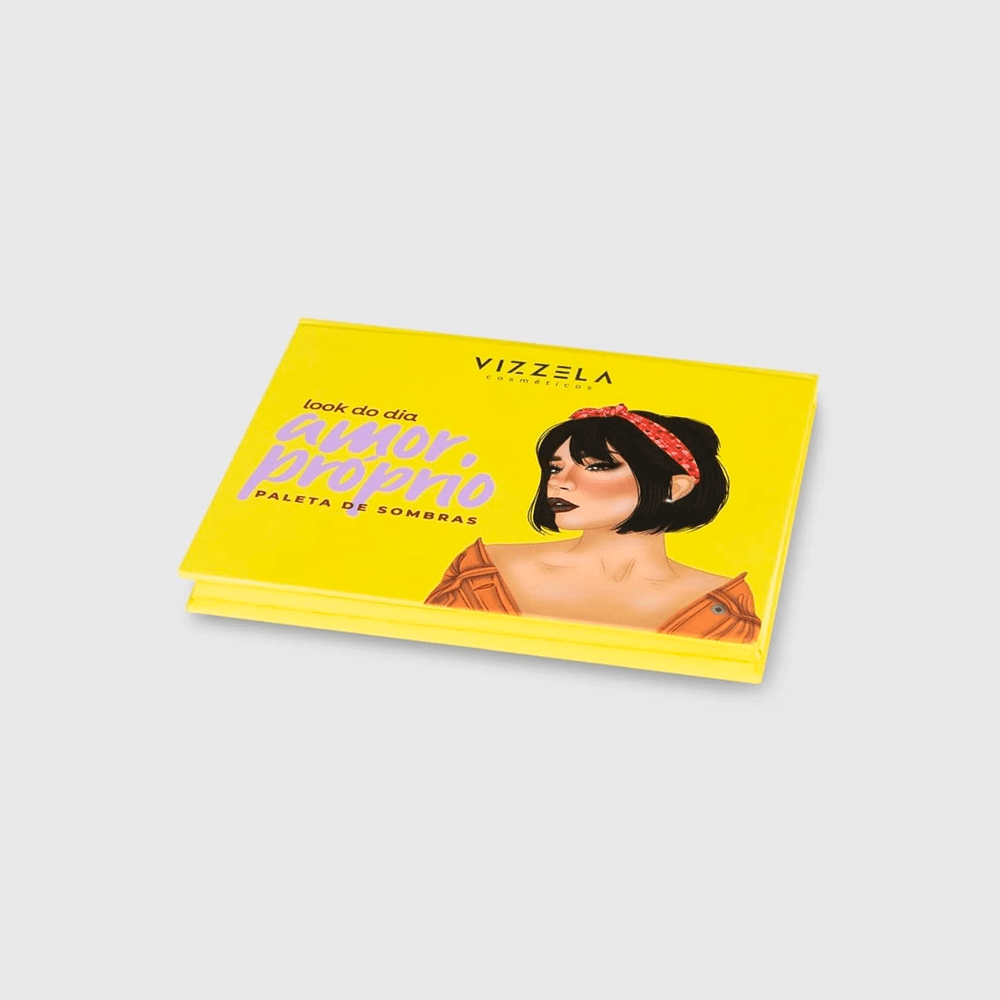 Paleta De Sombras Vizzela Look Do Dia Amor Próprio