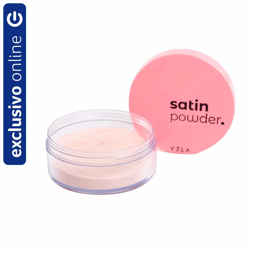 Pó Facial Translúcido Vizzela Satin Powder Cor 01 9g