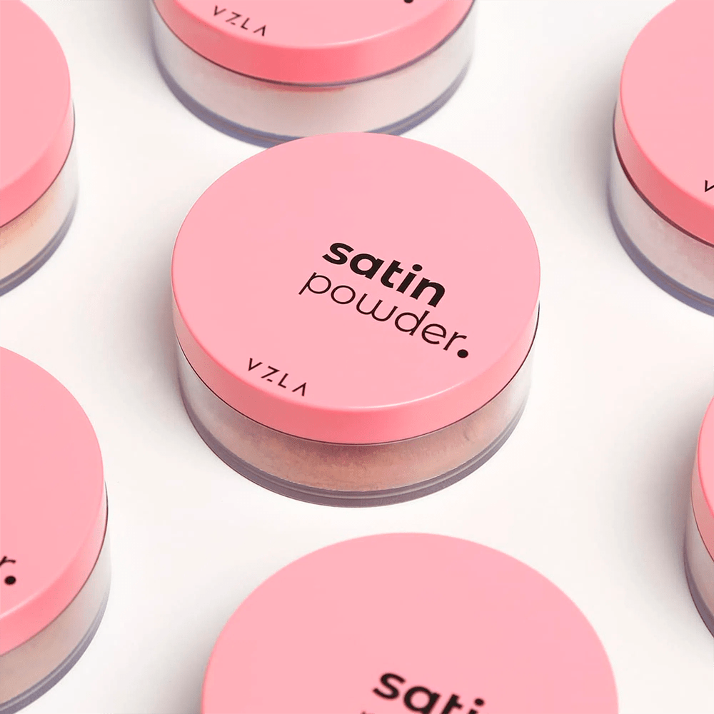 Pó Facial Translúcido Vizzela Satin Powder Cor 01 9g
