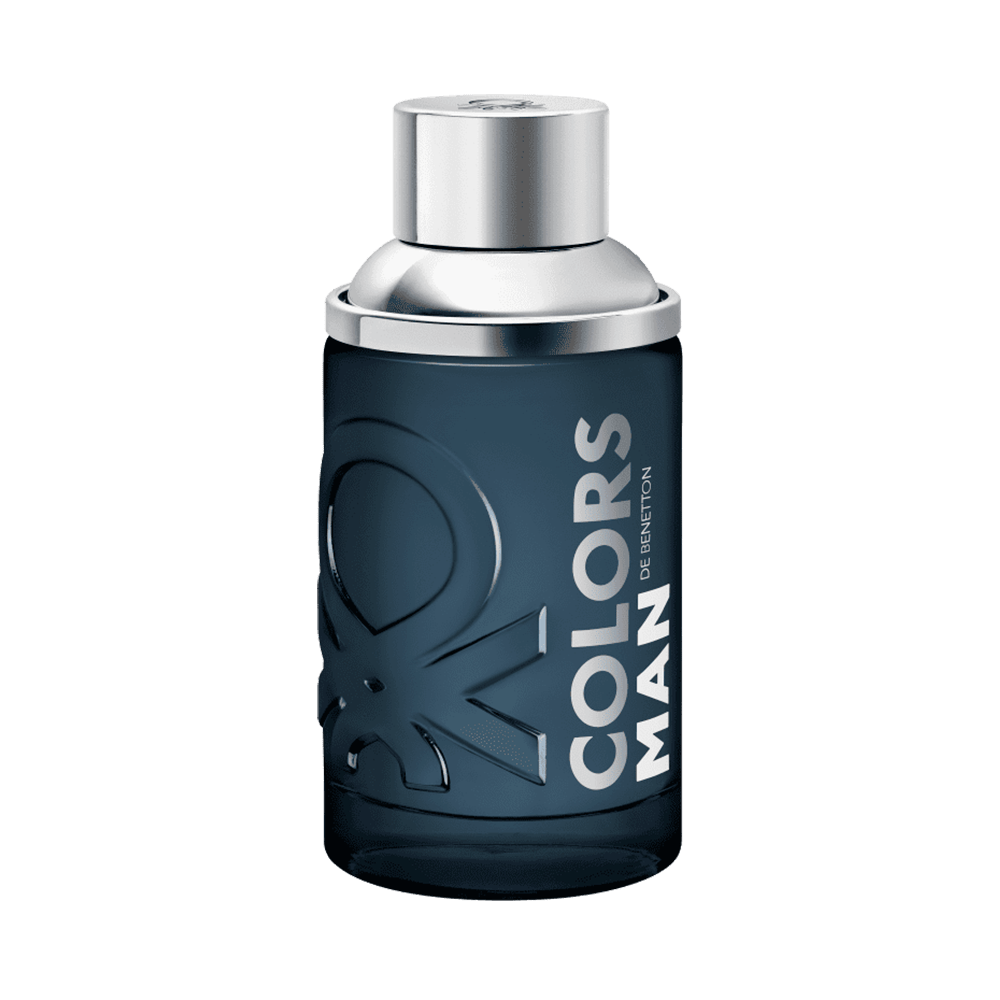 Benetton Colors Man Black Eau De Toilette Perfume Masculino 100 ml