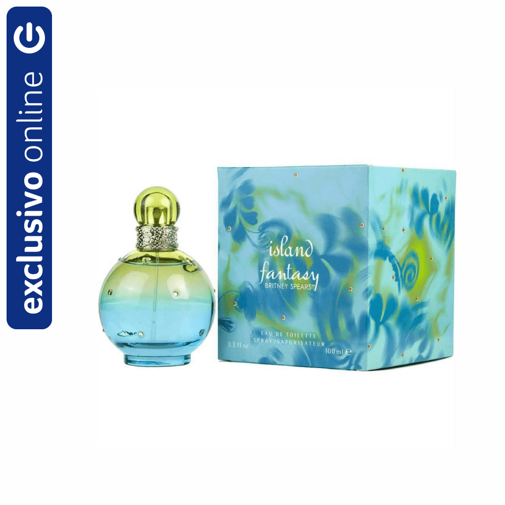 Britney Spears Fantasy Island Eau De Toilette Perfume Feminino 100Ml