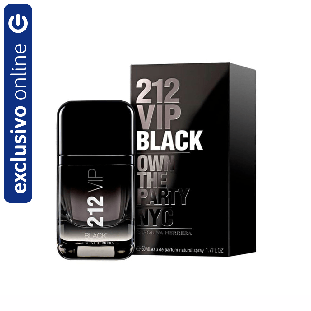 Carolina Herrera 212 VIP Black Eau de Parfum Perfume Masculino 50 ml