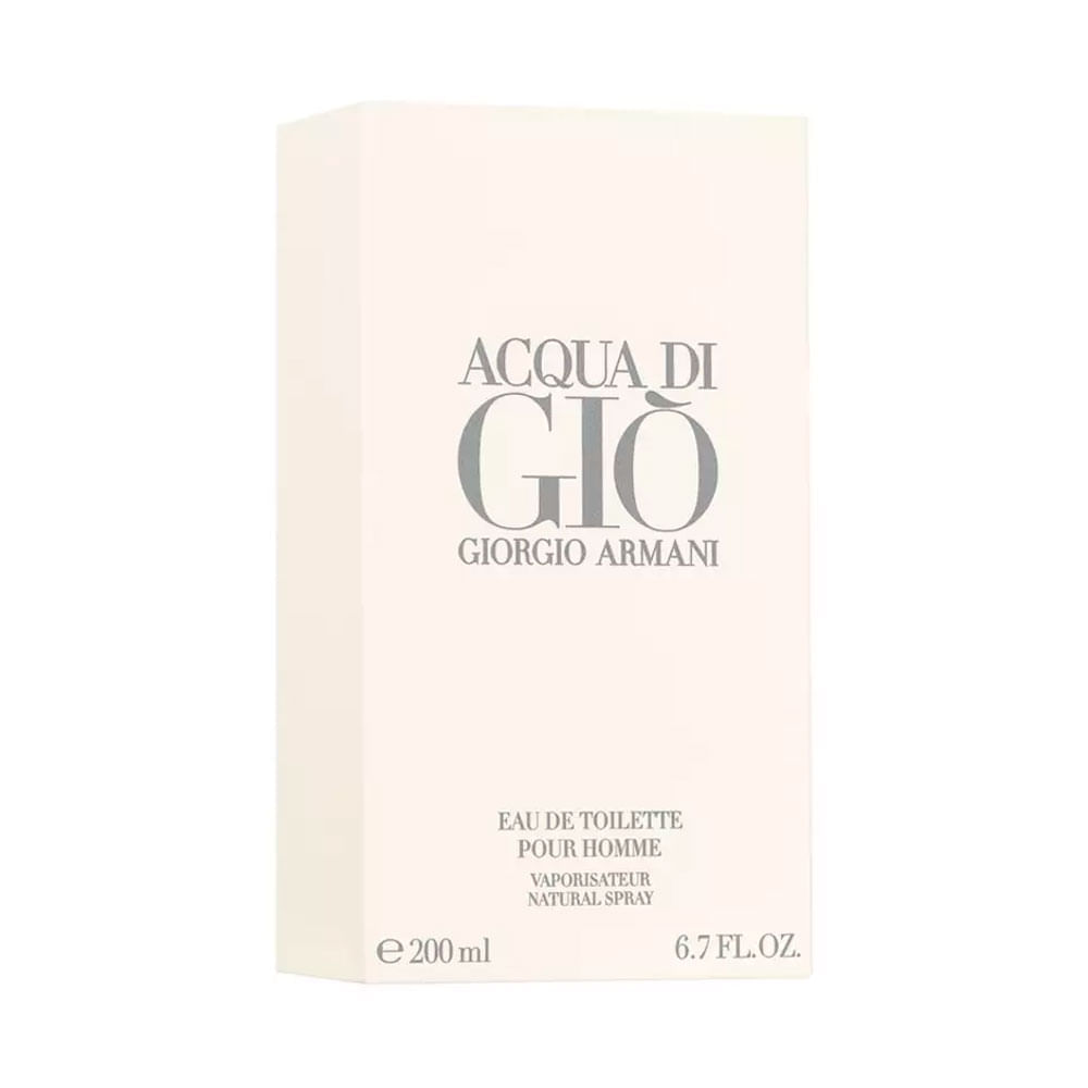 Giorgio Armani Acqua di Giò Pour Homme Eau de Toilette Perfume Masculino 200 ml