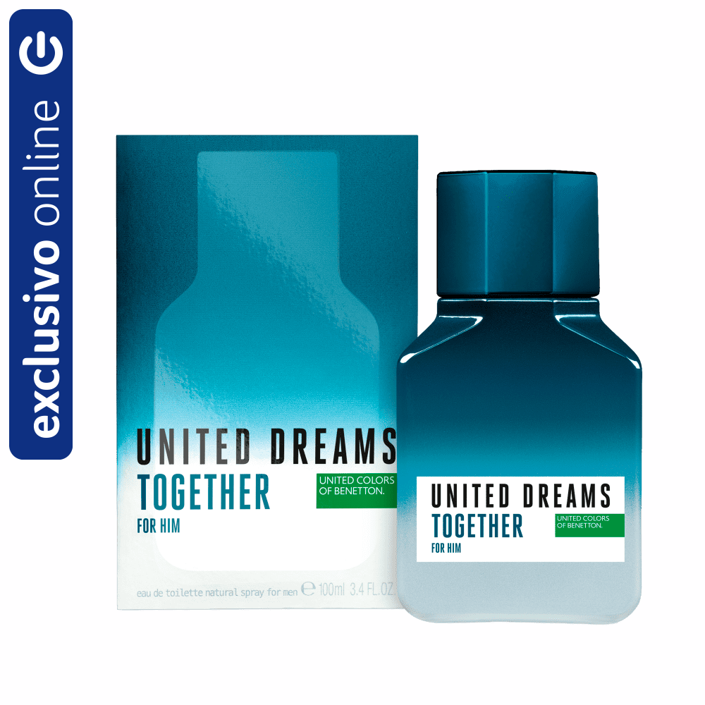 Benetton United Dreams Together Eau de Toilette Perfume Masculino 100ml