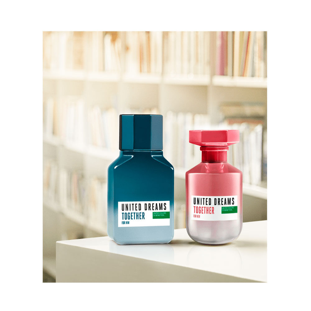 Benetton United Dreams Together Eau De Toilette Perfume Feminino 50ml