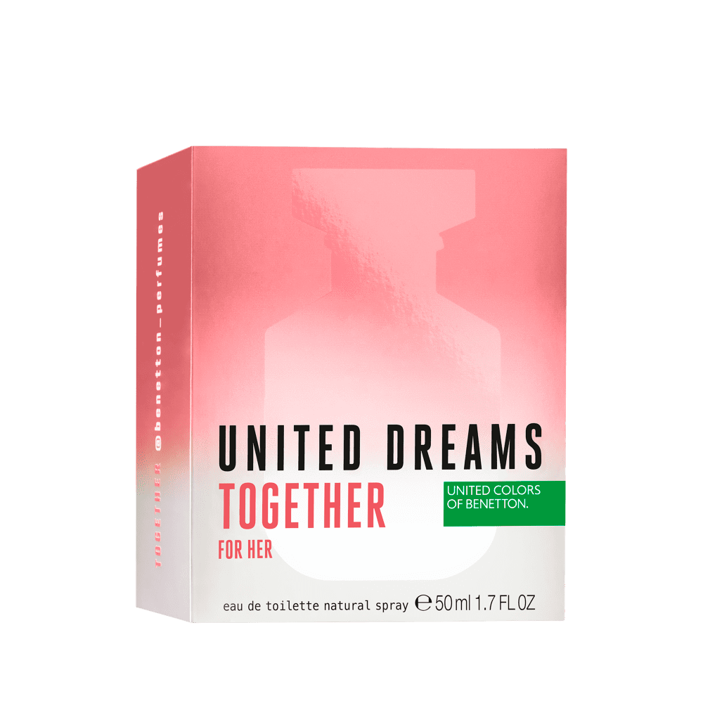 Benetton United Dreams Together Eau De Toilette Perfume Feminino 50ml