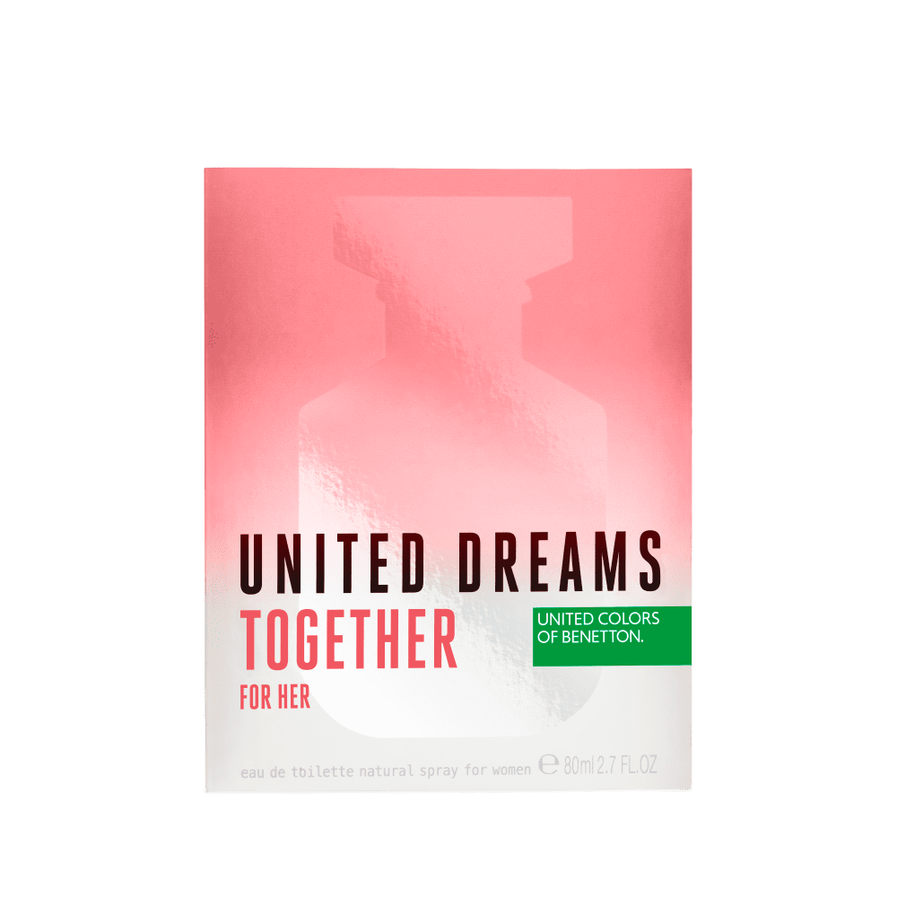 Benetton United Dreams Together Eau De Toilette Perfume Feminino 80ml