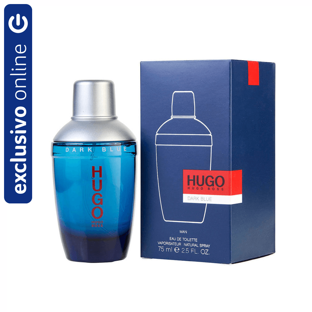 Hugo Boss Dark Blue Eau De Toilette Perfume Masculino 75Ml