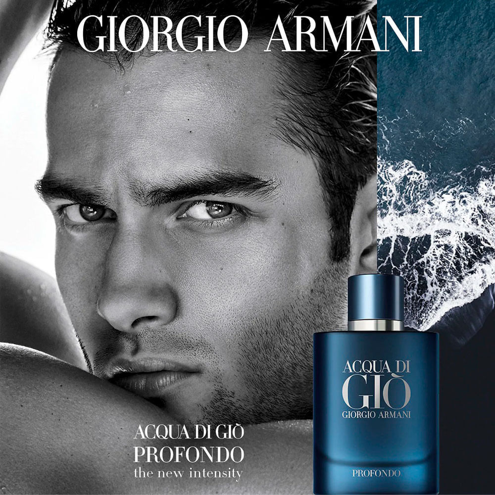 Giorgio Armani Acqua di Giò Profondo Eau de Parfum Perfume Masculino 125 ml