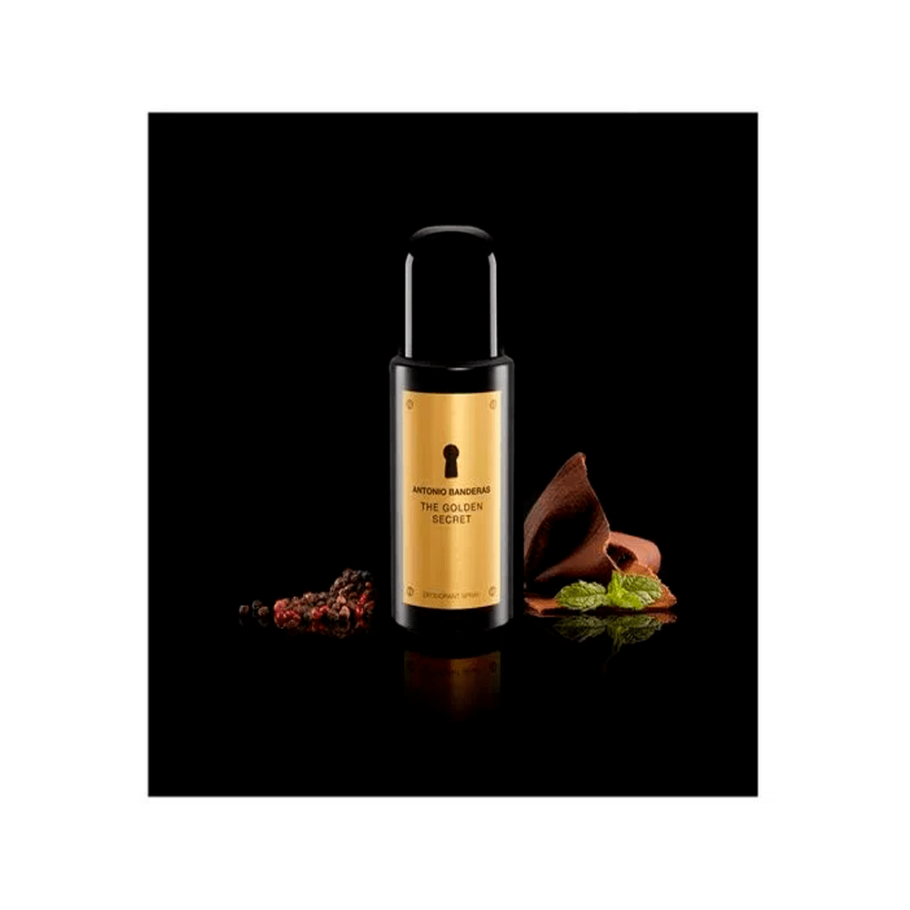 Antonio Banderas The Golden Secret Body Spray Masculino 150 ml