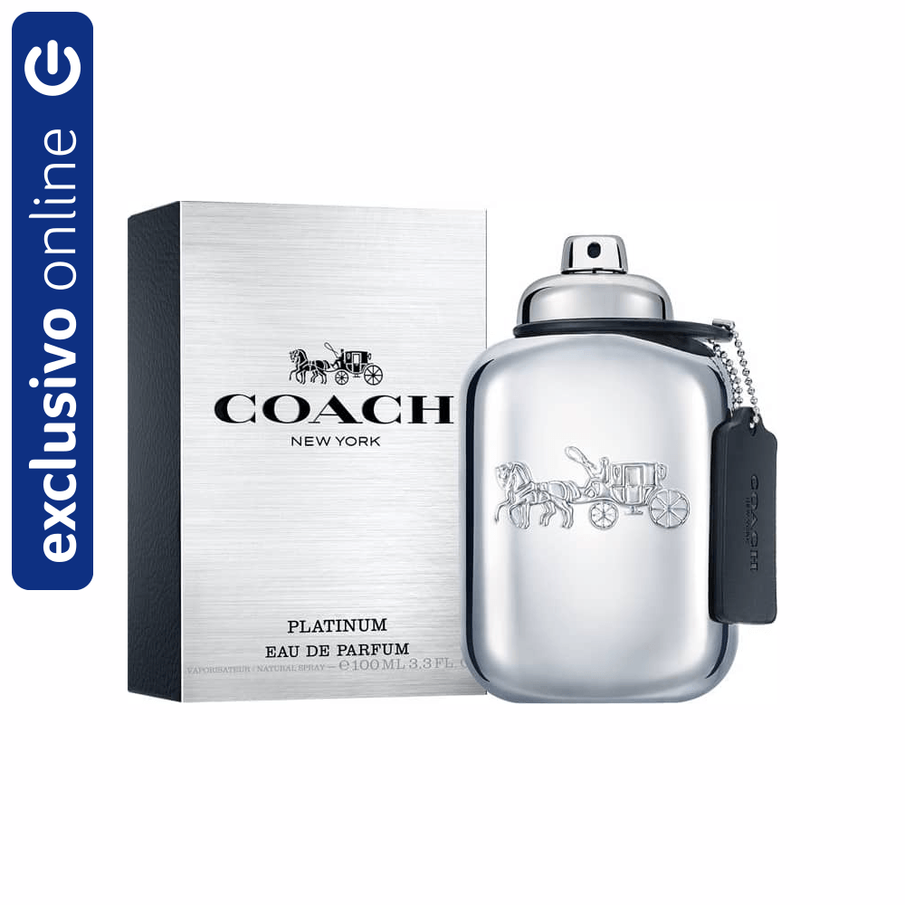 Coach Platinum  Eau De Parfum Perfume Masculino 60 Ml