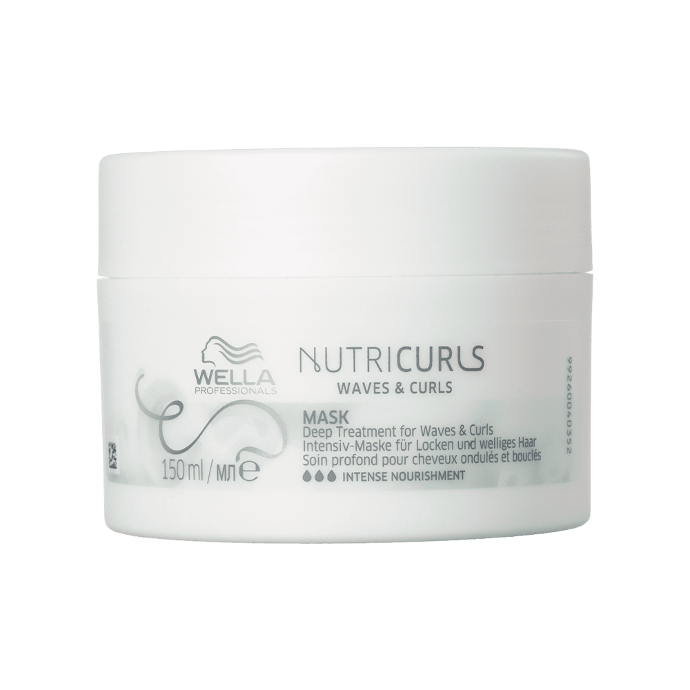 Máscara De Nutrição Intensa Nutricurls  Wella Profissionals 150ml
