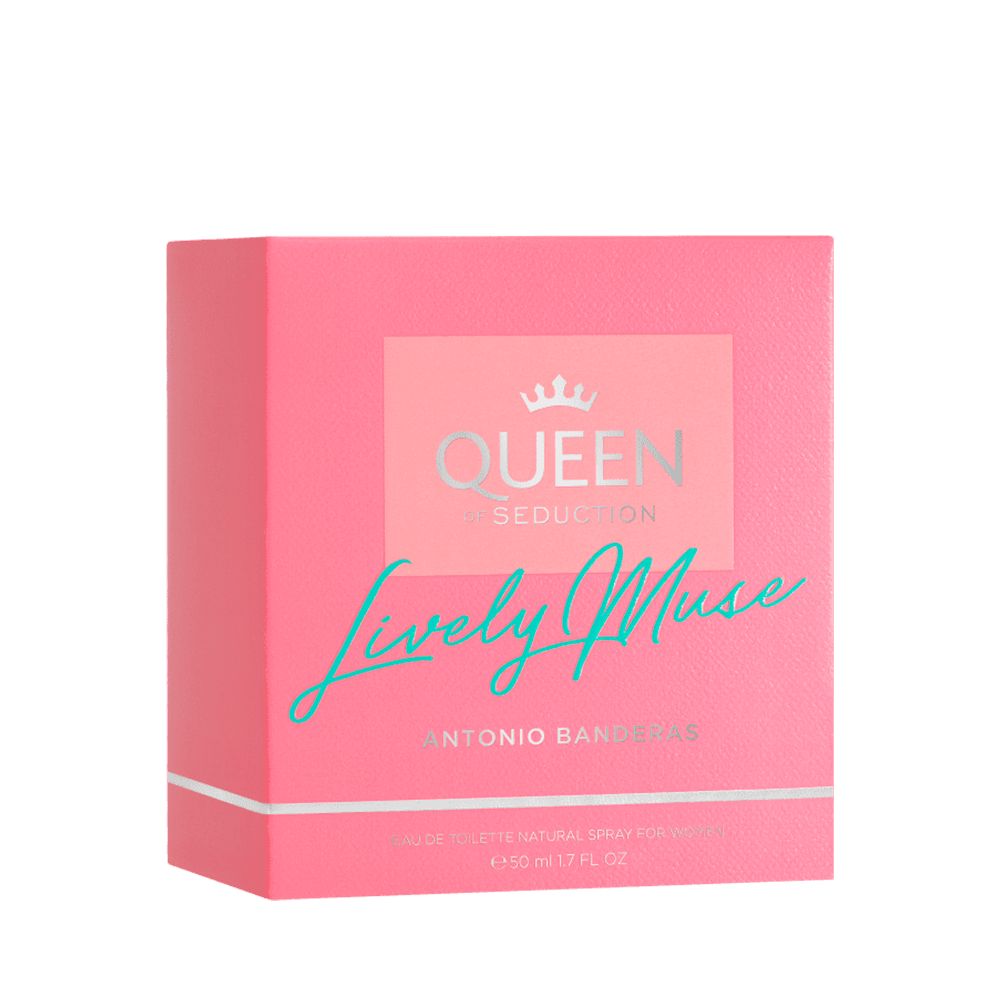 A. Banderas Queen of Seduction Lively Muse Eau de Toilette Perfume Feminino 50ml