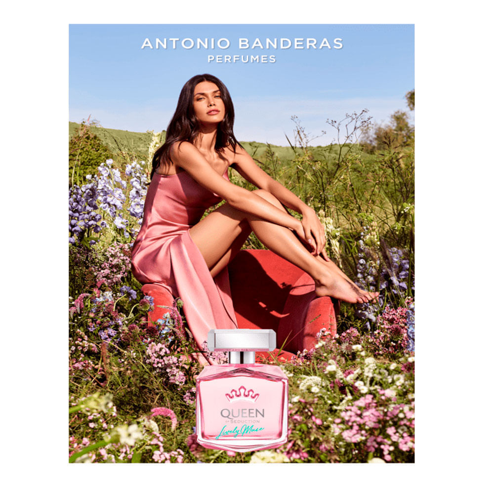 A. Banderas Queen of Seduction Lively Muse Eau de Toilette Perfume Feminino 50ml