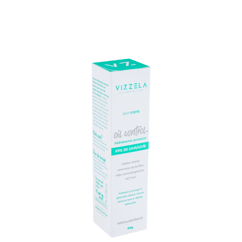 Creme Hidratante Facial Vizzela Oil Control FPS 30 50g - PanVel Farmácias