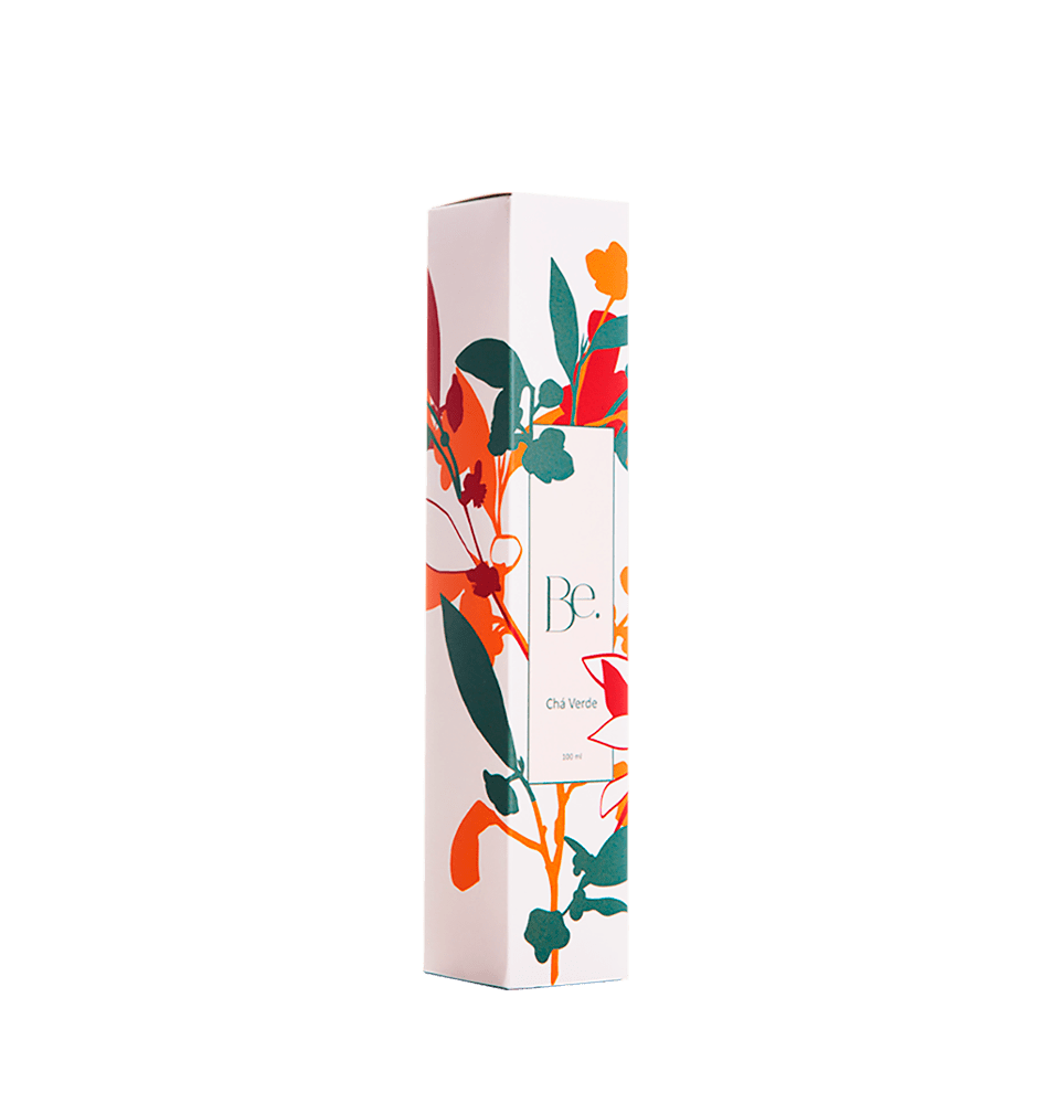 Be Colonias Be Chá Verde Eau de Toilette Perfume Unissex 100 ml