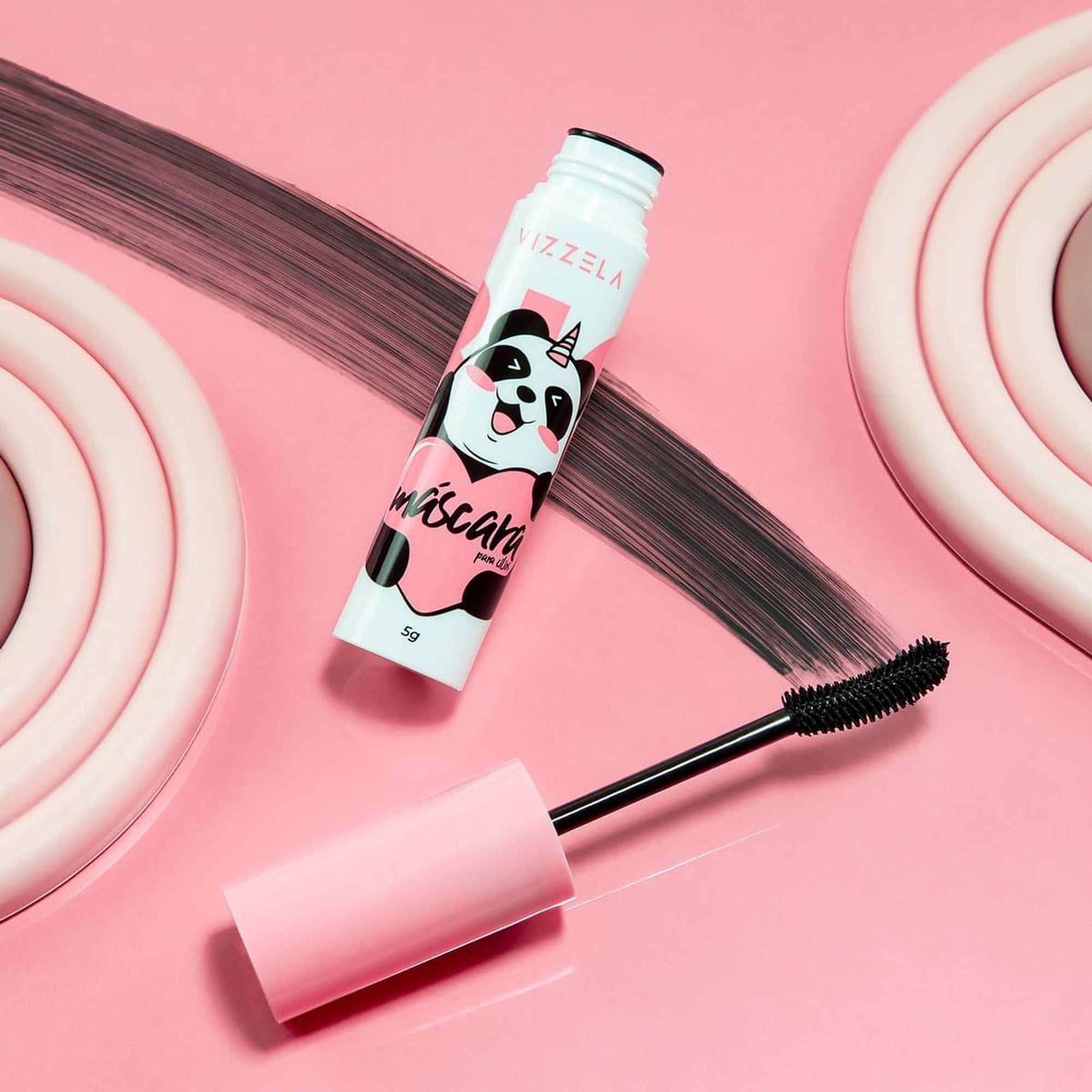Máscara Para Cílios Vizzela Big No Panda 5g